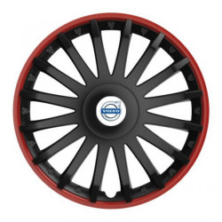 Капачки за Volvo (бели) 16 CRYSTAL RO black