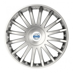 Капачки за Volvo (бели) 16 CRYSTAL silver