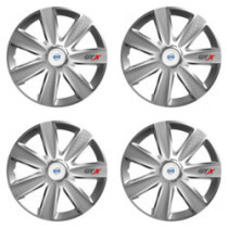 Капаци за Volvo (бели) 16 GTX CARBON silver