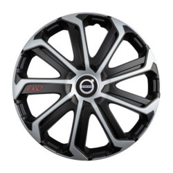Капачки за Volvo (черни) 14 Evo black&silver