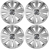 Капачки за Volvo (черни) 14 Aviator carbon RC silver