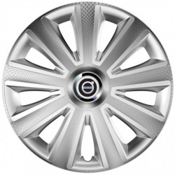 Капаци за Volvo (черни) 15 Aviator carbon silver