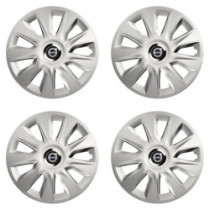 Тасове за Volvo (черни) 15 STRATOS RC