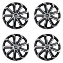 Джанти за Fiat (черен) 14 Evo black&silver