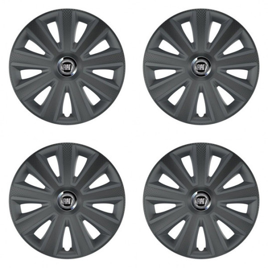 Капаци за Fiat (черни) 14 Aviator carbon RC графит