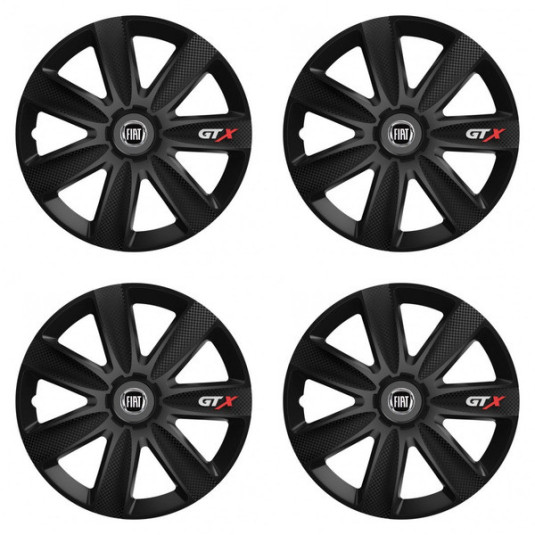 Капаци за Fiat (черен) 14 GTX CARBON black