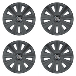 Капаци за Fiat (черни) 15 Aviator carbon grafite