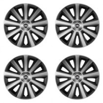 Капаци за Fiat (черни) 16 Aviator carbon silver&black
