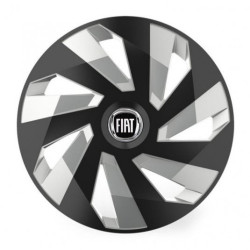 Халки за Fiat (черна) 16 Vector RC black and silver