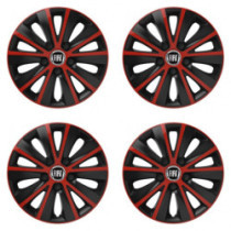 Капаци за Fiat (черни) 16 RAPIDE red and black