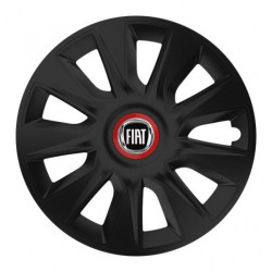Капачки за Fiat (черни) 17 STRATOS RR black