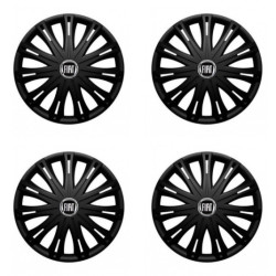 Капаци за Fiat (черен) 17 SPARK BLACK