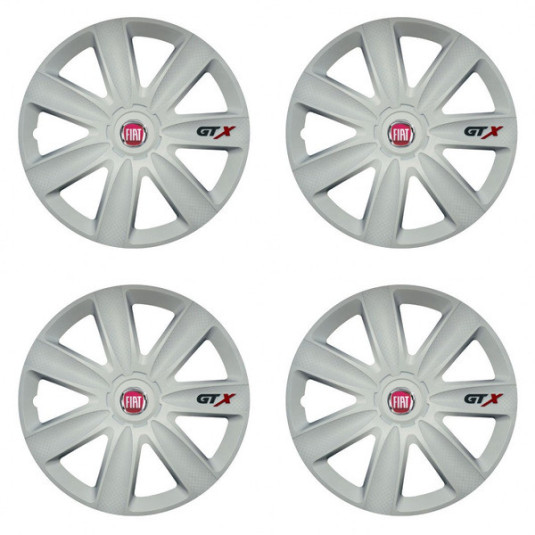 Капаци за Fiat (червени) 14 GTX carbon white