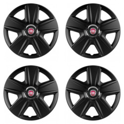 Капачки за Fiat (червени) 14 ESPRIT RC BLACK