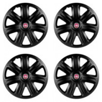 Капаци за Fiat (червени) 14 COMFORT BLACK