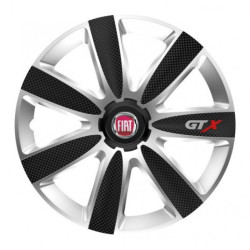 Капаци за Fiat (червено) 15 GTX CARBON silver/black