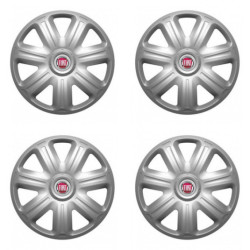 Капачки за Fiat (червени) 15 COMFORT