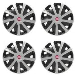 Колесни капачки за Fiat (червени) за микробуси 15 Craft silver and black