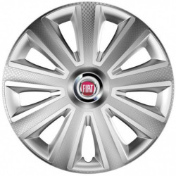 Тасове за Fiat (червени) 16 Aviator carbon RC 16 silver