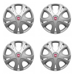Капачки за Fiat (червени) 16 DYNAMIC