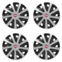 Капачки за Fiat (червени) за фургони 16 Craft silver and black