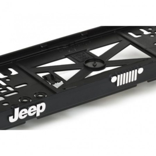 Подложка под регистрационен номер 3D JEEP
