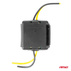 Шумоподавящ филтър за автомобил със стъклена предпазител 12V AMiO-04099