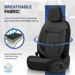 Комплект автомобилни калъфи OTOM COMFORTLINE 209