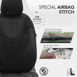 Комплект автомобилни тапицерии OTOM RUBY design 1201