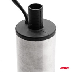 Електрическа помпа за дизел 12V потопяема, диаметър 38 mm - комплект с маркуч