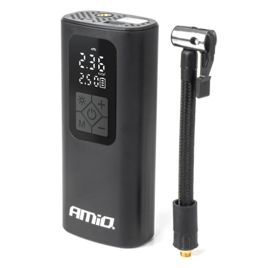 Безжичен въздушен компресор LED USB-C 40W AMiO-04377