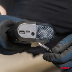 Безжичен въздушен компресор LED USB-C 40W AMiO-04378