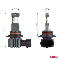 LED лампи за основно осветление Hybrid серия HIR2 6000K Canbus 60W AMIO-04119