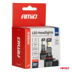 LED лампи за основно осветление Hybrid серия HIR2 6000K Canbus 60W AMIO-04119