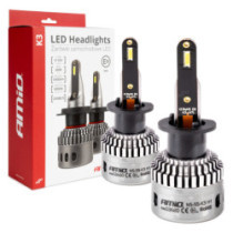 LED лампи за главно осветление K3 H1 12V 6000K canbus AMIO-03680