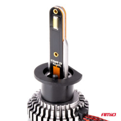 LED лампи за главно осветление K3 H1 12V 6000K canbus AMIO-03680