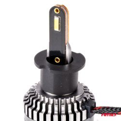LED крушки главното осветление K3 H3 12V 6000K canbus AMIO-03681