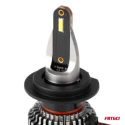 LED крушки за главното осветление K3 H7 12V 6000K canbus AMIO-03683