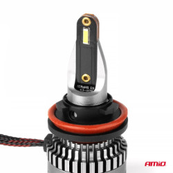 LED крушки главно осветление K3 H8 H9 H11 H16 12V 6000K canbus AMIO-03686