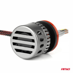 LED крушки главно осветление K3 H8 H9 H11 H16 12V 6000K canbus AMIO-03686