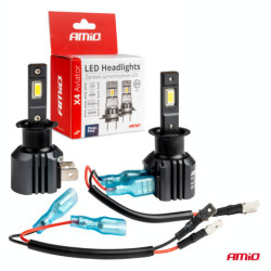 LED крушки X4-series AVIATOR H3 6500K макс 44W AMIO-03762