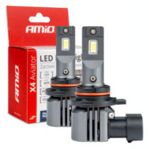 LED крушки X4-series AVIATOR HIR2 9012 6500K макс 44W AMIO-03768