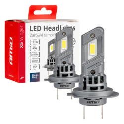 LED крушки X5-series WINGER H7 H18 6000K макс 40W AMIO-03946