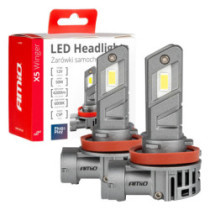 LED лампи X5-series WINGER H8 H9 H11 6000K макс 50W AMIO-03947