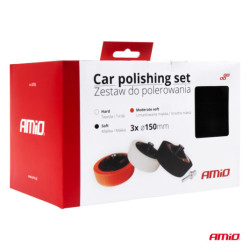 Комплект полирни дискове с адаптер AMIO-03703