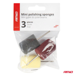 Комплект мини полиращи гъби AMIO-03716