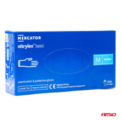 Нитрилни ръкавици Nitrylex Basic размер M, 100 бр.