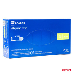 Нитрилни ръкавици Nitrylex Basic размер S, 100 бр.