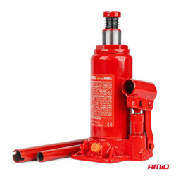 Хидравличен бутален домкрат 5T в PVC кутия AMIO-04183