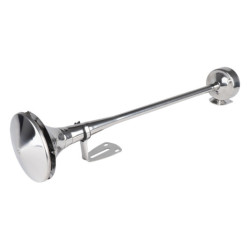 Клаксонна сигнализация хром 620 mm 12V 24V LowTone AMIO-04078